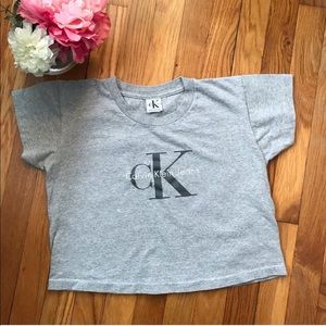 Calvin Klein Jeans Vintage Crop Top T-Shirt